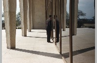 Stoa at Amon Carter Museum, March 1961 (095-022-180)